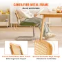 Rattan Stole, Sæt med 4, Mid Century Modern Dining Chair