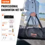 VEVOR Badminton Net Set, Outdoor Backyard Beach Park Badminton Net, Portable Badminton Equipment Set, Adults Kids Badminton Net 