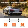 VEVOR Universal Rear Spoiler GT Style Justerbar Trunk Wing Car Racing 43,3"/110 cm
