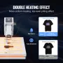 VEVOR Heat Press Machine 15 x 15 tommer/38,1 x 38,1 cm Sublimation Printer Transfer til DIY T-shirt
