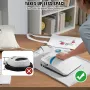Heat Press Machine, 9x9 tommer Bærbar Shirt Printing