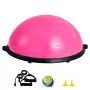 VEVOR Half Exercise Ball Trainer, 23 inch Balance Ball Trainer, 660lbs Capacity Stability Ball, Yoga Ball with Resistance Bands 