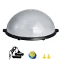Half Exercise Ball Trainer, 23 inch Balance Ball Trainer, 660lbs Capacity Stability Ball, Yoga Ball with Resistance Bands & Foot