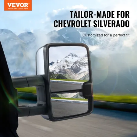 Power Opvarmede Trækspejle til Chevrolet Silverado