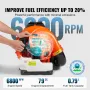 Backpack Leaf Blower, 79CC 2-Cycle Gas Leaf Blower with 3L Fuel Tank, 930CFM Air Volume 184MPH Speed, Ideal for Lawn Care, Leaf 