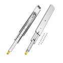 1 Pair 18-60 in Soft-Close Drawer Slides Ball Bearing Full Extension