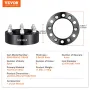 Wheel Spacers, 2" 6"x5.5" Wheel Adapters, 6 Lug Forged Spacer, 108 mm Bore Hubcentric M14 x1.5 Studs Spacers, Fit for 1988-2023 