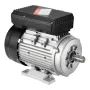 VEVOR 0,75KW elektrisk motor 1400 rpm, AC 220~240V 5,45A, 80, B3 ramme, luftkompressormotor enkeltfaset, 19 mm nøgleaksel, CW/C