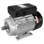 VEVOR 1.5KW Electric Motor 1400 rpm, AC 220~240V 9.85A, 90L, B34 Frame, Air Compressor Motor Single Phase, 24mm Keyed Shaft, CW/