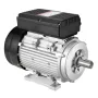 VEVOR 2,2KW elmotor 2800 rpm, AC 220~240V 13,8A, 90L, B3-ramme, luftkompressormotor 1-faset, 24 mm nøgleaksel, CW/C