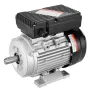 0.55KW Electric Motor 1400 rpm, AC 220~240V 4.5A, 80, B3 Frame, Air Compressor Motor Single Phase, 19mm Keyed Shaft, CW/CCW Rota