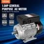 VEVOR 1.1KW Electric Motor 2800 rpm, AC 220~240V 7.1A, 90S, B34 Frame, Air Compressor Motor Single Phase, 24mm Keyed Shaft, CW/C