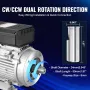 1,1KW elektrisk motor 2800 rpm, AC 220~240V 7,1A, 90S, B34