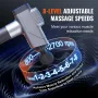 Massage Gun Deep Tissue, Percussion Muscle Massager for Athletes - with 8 Speed Levels & 6 Massage Heads, 16V 2500mAh Batteries,