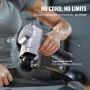 VEVOR Massage Gun Deep Tissue, Percussion Muscle Massager for Athletes - with 8 Speed Levels & 6 Massage Heads, 16V 2500mAh Batt