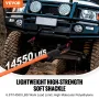 Soft Shackle Synthetic Recovery Rope 2 STK 1,3x56 cm 20 Ton