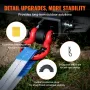 Shackle Hitch Receiver 2", 66000 lbs Breaking Strength, D Ring Shackle with Trailer Hitch Lock Pin, Heavy Duty Towing Accessorie