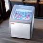 154 L Commercial Ice Cream Display Case Gelato Dipping Freezer Cabinet