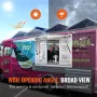 122L x 91.4W cm Concession Stand Serving Window Food Truck Service Awning