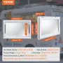 Koncessionsvindue 36"x24", Aluminiumslegering Food Truck