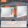 Koncessionsvindue 48"x36", Aluminiumslegering Food Truck