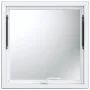 Concession Window 36"x36", Aluminum Alloy Food Truck Service Window with Awning Door & Drag Hook, Up to 85 Degrees Stand Serving