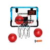 Kids Basketball Hoop LED Lights & Audio Scoreboard Indoor Basketball Hoop