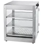 VEVOR 3-Tier Commercial Food Warmer Display, 800W Food Display Warmer with Light to Enhance Food Display, 30℃~85℃ Temperature Co