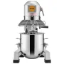 VEVOR Commercial Food Mixer, 18,7 L Commercial Stand Mixer med 3 justerbare hastigheder, 1100W dejmixer med rustfri stålskål