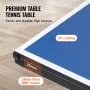 bordtennisbord, professionelt bordtennisspil, indendørs MDF