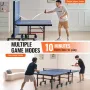 VEVOR Ping Pong Table, Professional Table Tennis Game, Indoor MDF Portable Table Tennis Table, Foldable Ping Pong Table with Qui