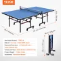 bordtennisbord, professionelt bordtennisspil, indendørs MDF