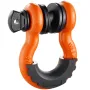 2 Pack 19 mm D Ring Shackle with 22.2 mm Screw Pin 28.5 Ton Break Strength