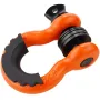 2 Pack 19 mm D Ring Shackle with 22.2 mm Screw Pin 28.5 Ton Break Strength