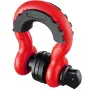 2 Pack 19 mm D Ring Shackle with 22.2 mm Screw Pin 28.5 Ton Break Strength