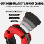 2 Pack 19 mm D Ring Shackle with 22.2 mm Screw Pin 30 Ton Break Strength