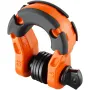 3/4" D-Ring Shackle, 2 Pack Alloy Steel Shackles 66139 lbs (30 Ton) Break Strength with 7/8" Screw Pin, Isolators & Washers, Hea