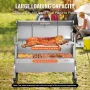 Roaster Spit Rotisserie BBQ Grill Pig Lamb Chicken Roaster 52W 89.8 kg