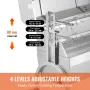 Roaster Spit Rotisserie BBQ Grill Pig Lamb Chicken Roaster 52W 89.8 kg
