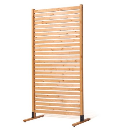 Wooden Privacy Screen 36" x 76" Freestanding Outdoor Privacy Screen