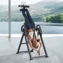 VEVOR Inversion Table, 300 lbs Capacity Heavy Duty Inversion Table, Decompression Back Stretcher Machine, Strength Training Equi