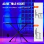 DJ Table Stand, (32"-43") x 18" Portable DJ Laptop and Controller Stand, Lightweight DJ Desk DJ Booth Adjustable Height DJ Stand