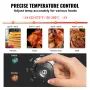 3000W 53.3 cm Commercial Electric Countertop Griddle Flat Top Grill Hot Plate
