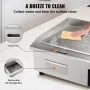 3000W 21 "Kommerciel elektrisk bordplade Grill Flat Top Grill