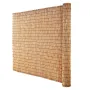 Natural Reed Fencing, 4 ft x 16.4 ft, Reed Screen Curtain Balcony Reed Fence Roll for Outdoor Backyard Patio, Decorative Fence f