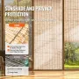 naturligt sivhegn, 5,5 fod x 16,4 fod, sivskærmgardin Balkon