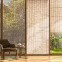 naturligt sivhegn, 5,5 fod x 16,4 fod, sivskærmgardin Balkon