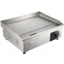 3000W 53.3 cm Commercial Electric Countertop Griddle Flat Top Grill Hot Plate