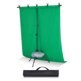 Baggrundsbaggrundsbaggrundsstativ Kit 5 x 6,5 ft til fest- og fotostudio