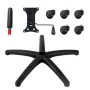 Office Chair Base Replacement 71.1 cm Swivel Chair Base 1134 kg 10.2 cm Stroke